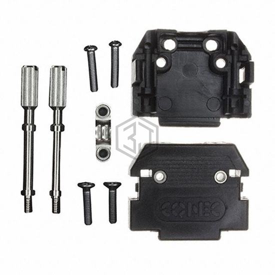 165X10139XE - Conec - D-Sub, D-Shaped Connectors - Backshells, Hoods