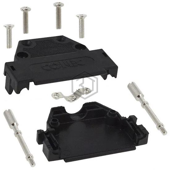 165X10159X - Conec - D-Sub, D-Shaped Connectors - Backshells, Hoods