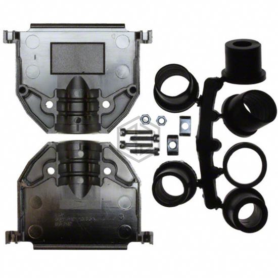 17E-1728-2 - Amphenol ICC (Commercial Products) - D-Sub, D-Shaped Connectors - Backshells, Hoods