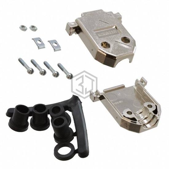 980-2000-351 - ITT Cannon, LLC - D-Sub, D-Shaped Connectors - Backshells, Hoods