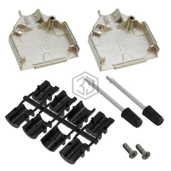 165X02619X - Conec - D-Sub, D-Shaped Connectors - Backshells, Hoods