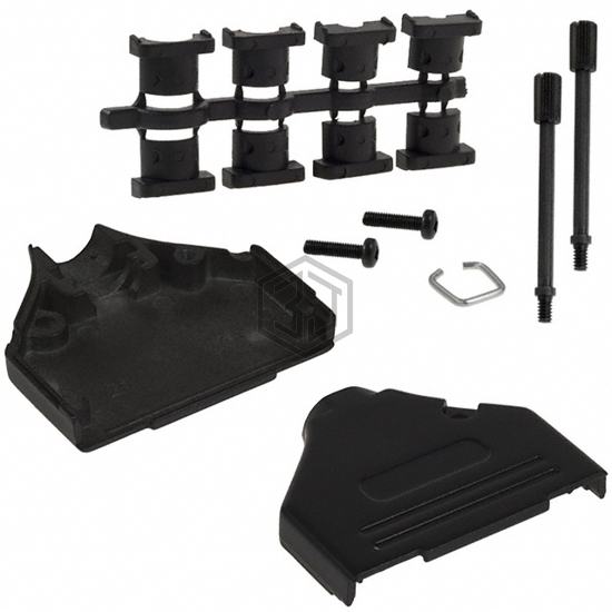970-025-040R011 - NorComp Inc. - D-Sub, D-Shaped Connectors - Backshells, Hoods