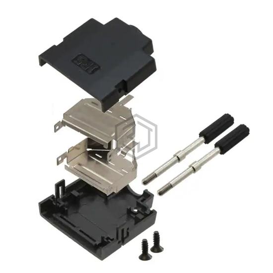 DH-27-CV2B - Hirose Electric Co Ltd - D-Sub, D-Shaped Connectors - Backshells, Hoods