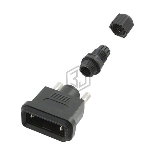 967-009-010R011 - NorComp Inc. - D-Sub, D-Shaped Connectors - Backshells, Hoods