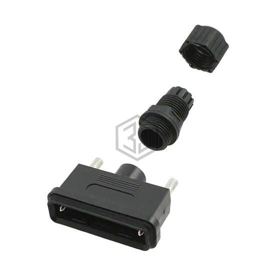 967-025-010R011 - NorComp Inc. - D-Sub, D-Shaped Connectors - Backshells, Hoods