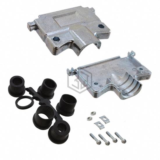 980-2000-348 - ITT Cannon, LLC - D-Sub, D-Shaped Connectors - Backshells, Hoods