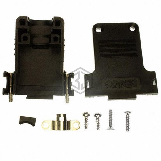 165X13379XE - Conec - D-Sub, D-Shaped Connectors - Backshells, Hoods