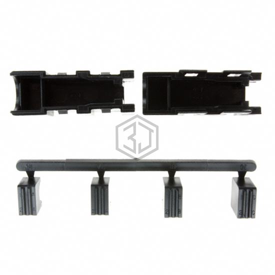 745553-1 - TE Connectivity AMP Connectors - D-Sub, D-Shaped Connectors - Backshells, Hoods