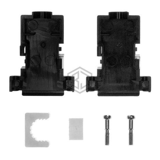 956-009-010R011 - NorComp Inc. - D-Sub, D-Shaped Connectors - Backshells, Hoods