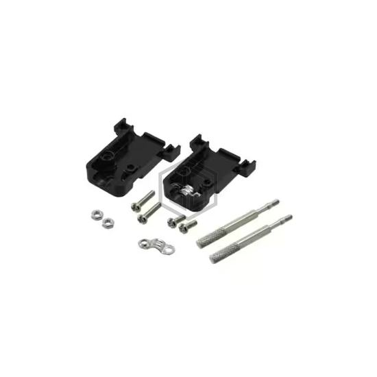 DE09-HD-PB-TS - Adam Tech - D-Sub, D-Shaped Connectors - Backshells, Hoods