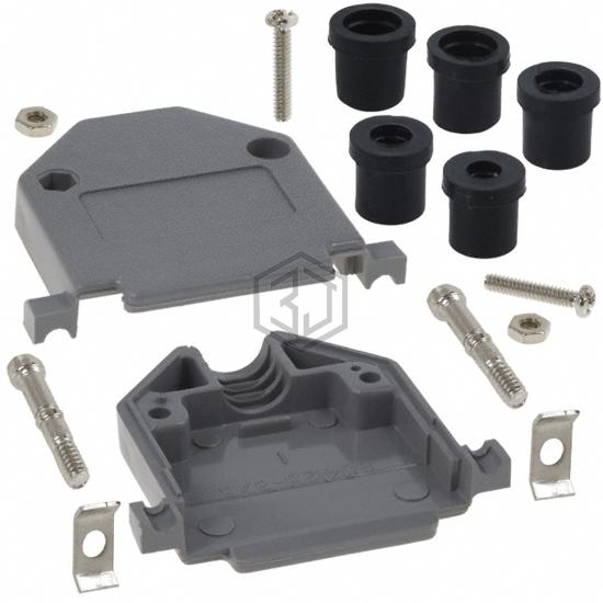 979-025-010R031 - NorComp Inc. - D-Sub, D-Shaped Connectors - Backshells, Hoods