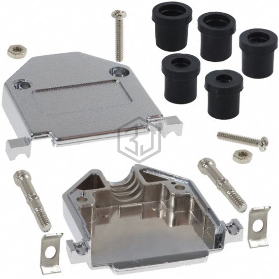 979-025-020R121 - NorComp Inc. - D-Sub, D-Shaped Connectors - Backshells, Hoods