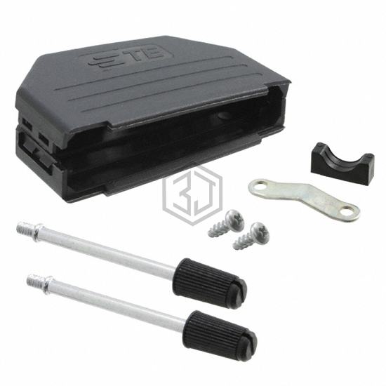 3-1991253-7 - TE Connectivity AMP Connectors - D-Sub, D-Shaped Connectors - Backshells, Hoods
