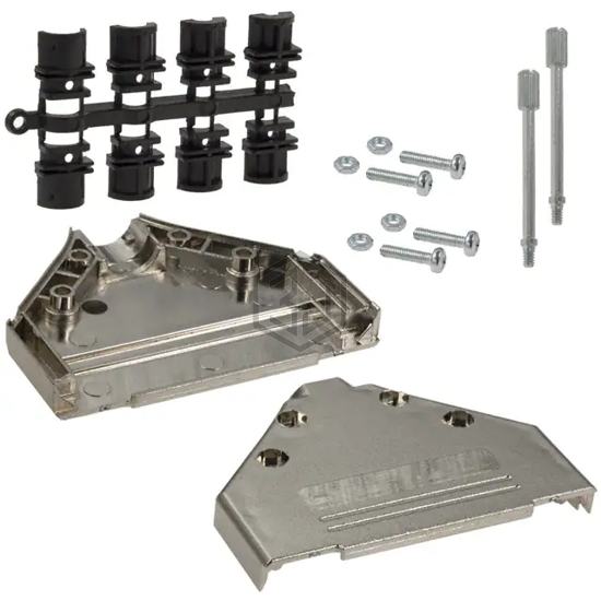 970-037-020R121 - NorComp Inc. - D-Sub, D-Shaped Connectors - Backshells, Hoods