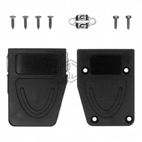955-009-010R011 - NorComp Inc. - D-Sub, D-Shaped Connectors - Backshells, Hoods