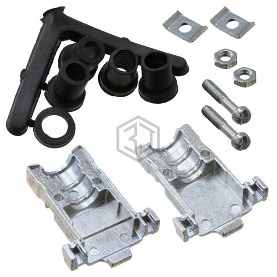980-2000-345 - ITT Cannon, LLC - D-Sub, D-Shaped Connectors - Backshells, Hoods