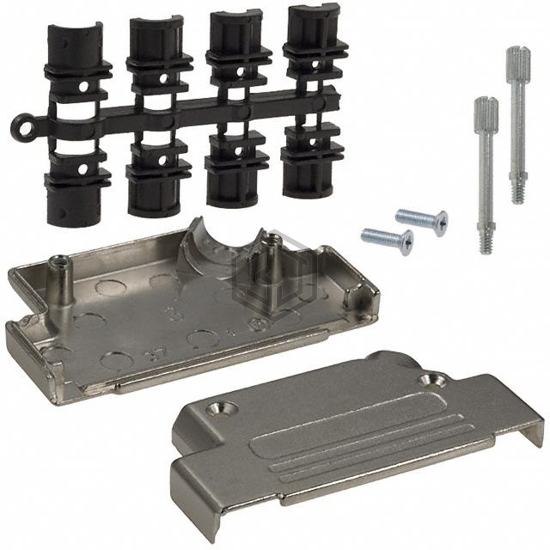 971-037-030R121 - NorComp Inc. - D-Sub, D-Shaped Connectors - Backshells, Hoods