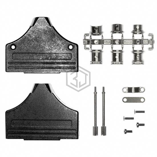 952-037-030R121 - NorComp Inc. - D-Sub, D-Shaped Connectors - Backshells, Hoods