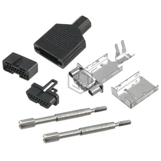 960-015-010R011 - NorComp Inc. - D-Sub, D-Shaped Connectors - Backshells, Hoods