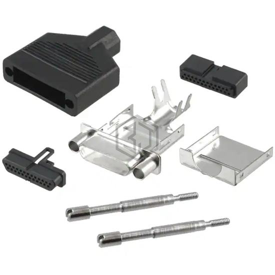 960-025-010R011 - NorComp Inc. - D-Sub, D-Shaped Connectors - Backshells, Hoods