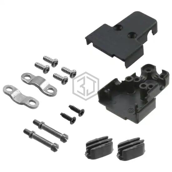 975T009-010R011 - NorComp Inc. - D-Sub, D-Shaped Connectors - Backshells, Hoods