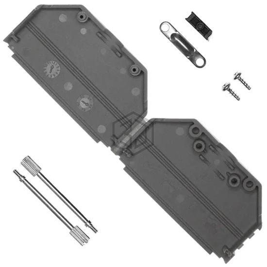 972-037-01SR031 - NorComp Inc. - D-Sub, D-Shaped Connectors - Backshells, Hoods