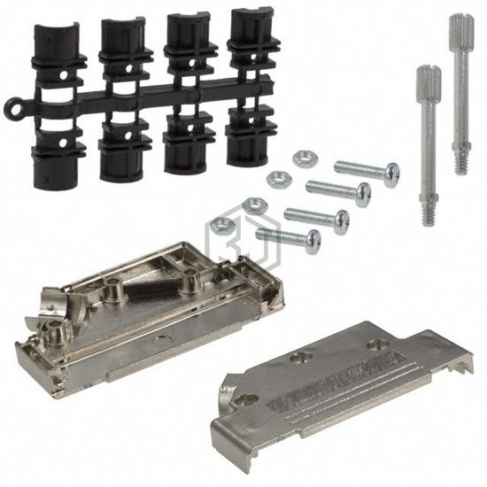 971-037-020R121 - NorComp Inc. - D-Sub, D-Shaped Connectors - Backshells, Hoods