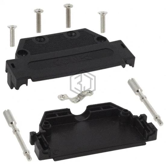 165X10169XE - Conec - D-Sub, D-Shaped Connectors - Backshells, Hoods