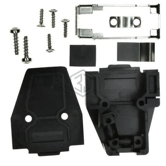 165X11279XE - Conec - D-Sub, D-Shaped Connectors - Backshells, Hoods