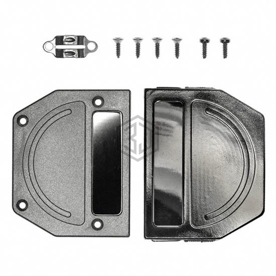 955-025-020R121 - NorComp Inc. - D-Sub, D-Shaped Connectors - Backshells, Hoods