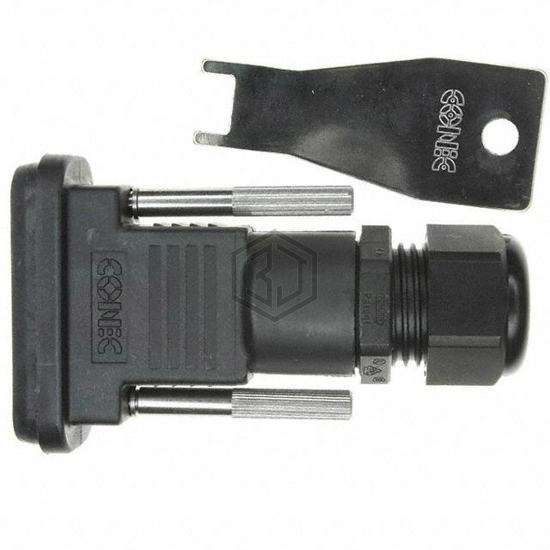 165X14829XE - Conec - D-Sub, D-Shaped Connectors - Backshells, Hoods