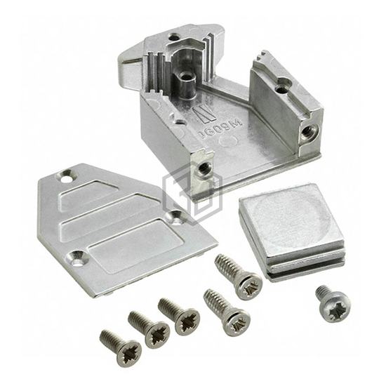 165X10819X - Conec - D-Sub, D-Shaped Connectors - Backshells, Hoods