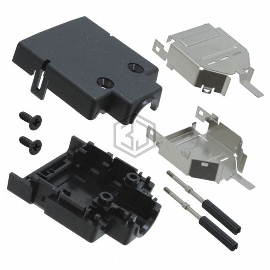 DH-17-CV2B - Hirose Electric Co Ltd - D-Sub, D-Shaped Connectors - Backshells, Hoods