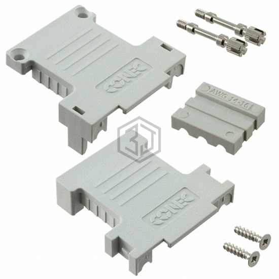 165X17989X - Conec - D-Sub, D-Shaped Connectors - Backshells, Hoods