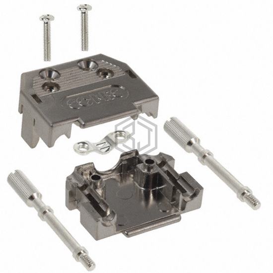165X10909XE - Conec - D-Sub, D-Shaped Connectors - Backshells, Hoods