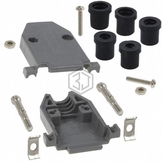979-015-010R031 - NorComp Inc. - D-Sub, D-Shaped Connectors - Backshells, Hoods