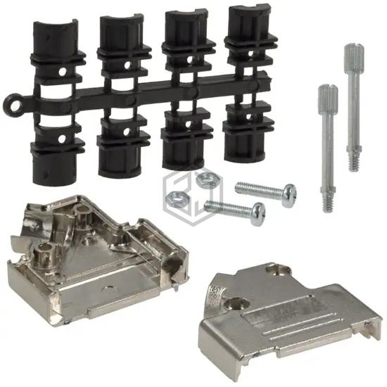 971-015-020R121 - NorComp Inc. - D-Sub, D-Shaped Connectors - Backshells, Hoods