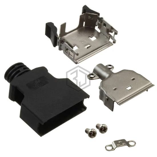 10326-3210-006 - 3M - D-Sub, D-Shaped Connectors - Backshells, Hoods