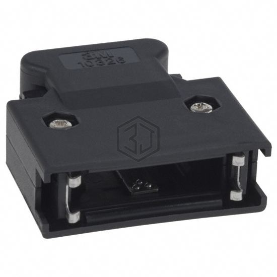 10326-52F0-008 - 3M - D-Sub, D-Shaped Connectors - Backshells, Hoods