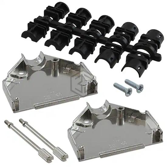 L17DTZK25KFMT - Amphenol ICC (Commercial Products) - D-Sub, D-Shaped Connectors - Backshells, Hoods