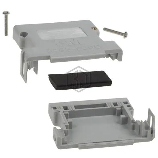 3485-2300F - 3M - D-Sub, D-Shaped Connectors - Backshells, Hoods