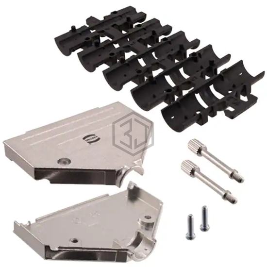 09670370343 - HARTING - D-Sub, D-Shaped Connectors - Backshells, Hoods