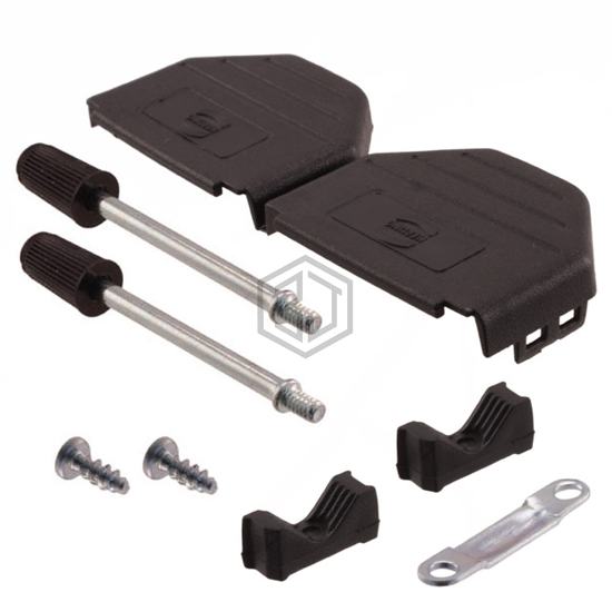 09670250434 - HARTING - D-Sub, D-Shaped Connectors - Backshells, Hoods