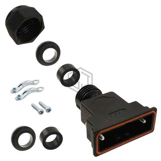 09670150438 - HARTING - D-Sub, D-Shaped Connectors - Backshells, Hoods