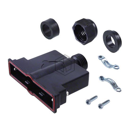 09670370438 - HARTING - D-Sub, D-Shaped Connectors - Backshells, Hoods