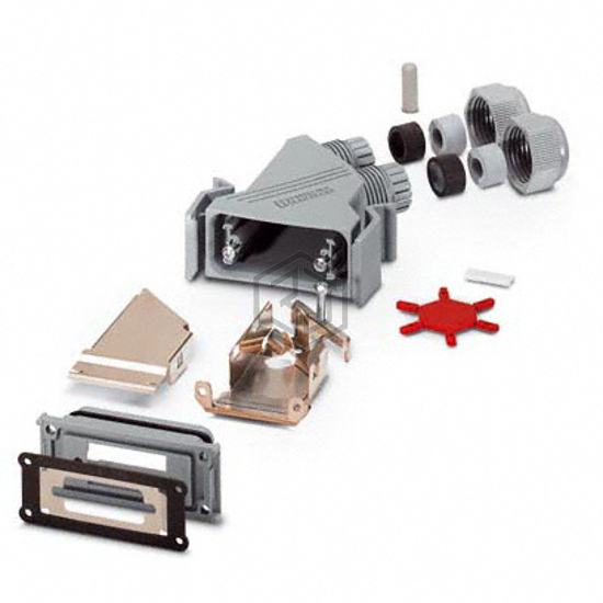 1689132 - Phoenix Contact - D-Sub, D-Shaped Connectors - Backshells, Hoods