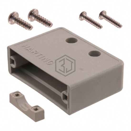 09670150411 - HARTING - D-Sub, D-Shaped Connectors - Backshells, Hoods