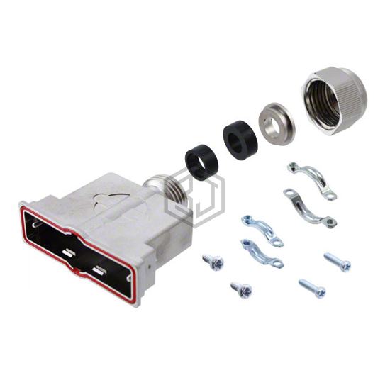 09670500538 - HARTING - D-Sub, D-Shaped Connectors - Backshells, Hoods