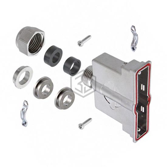 09670500539 - HARTING - D-Sub, D-Shaped Connectors - Backshells, Hoods