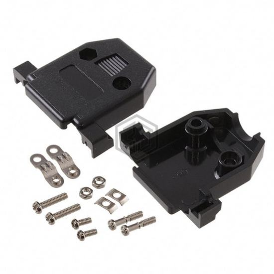 DA15-HD-PB-SS - Adam Tech - D-Sub, D-Shaped Connectors - Backshells, Hoods